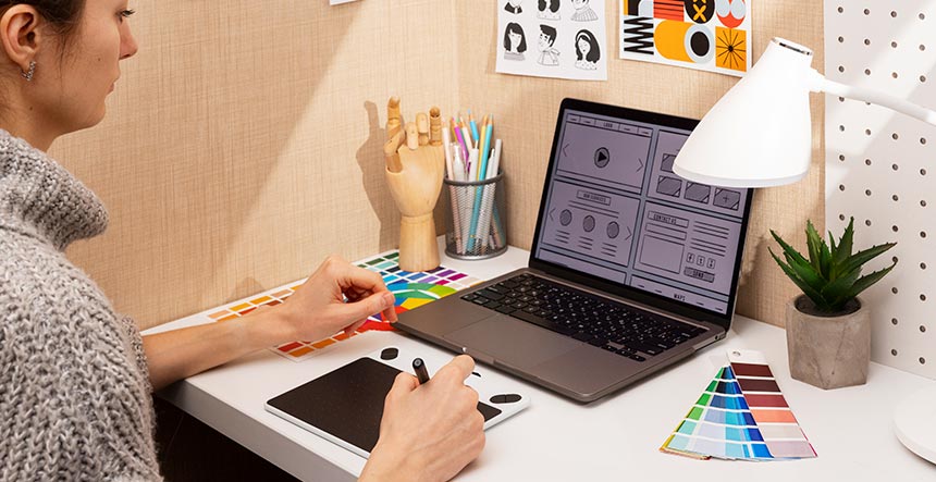 Diseño gráfico virtual